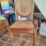 chaise louis XVI cannée avant