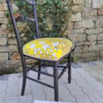chaise relookée