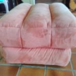 pouf carré avant