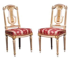CHAISE LOUIS XVI LYRE