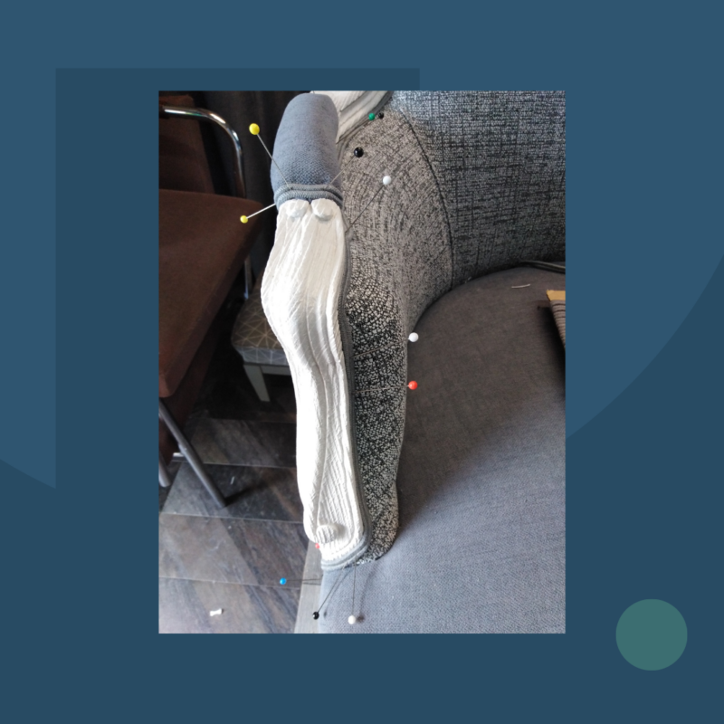 finition double passepoil