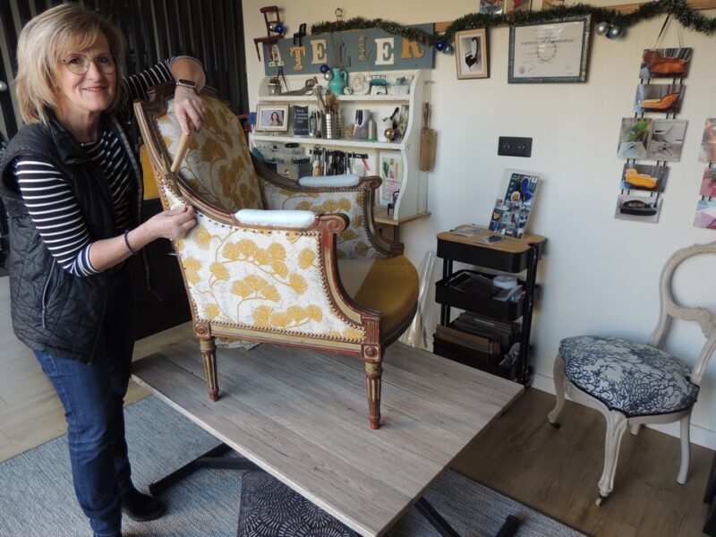 Une Bergère Louis XVI pour débuter l'année en beauté : mon savoir faire à l'honneur dans le Télégramme